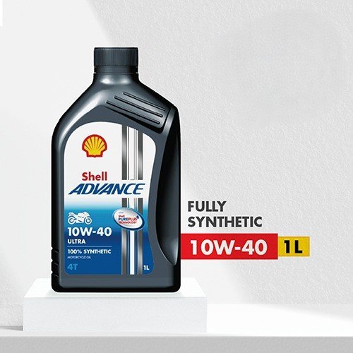 Shell Advance Ultra 10W-40 | Full Synthetic | 1Litre